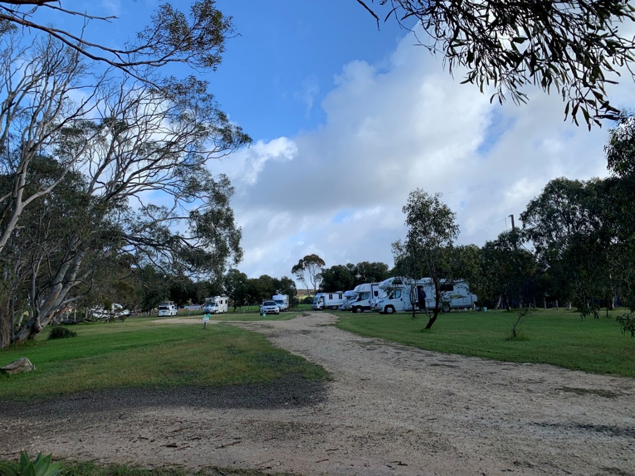 Powered campground sites Kangaroo Island